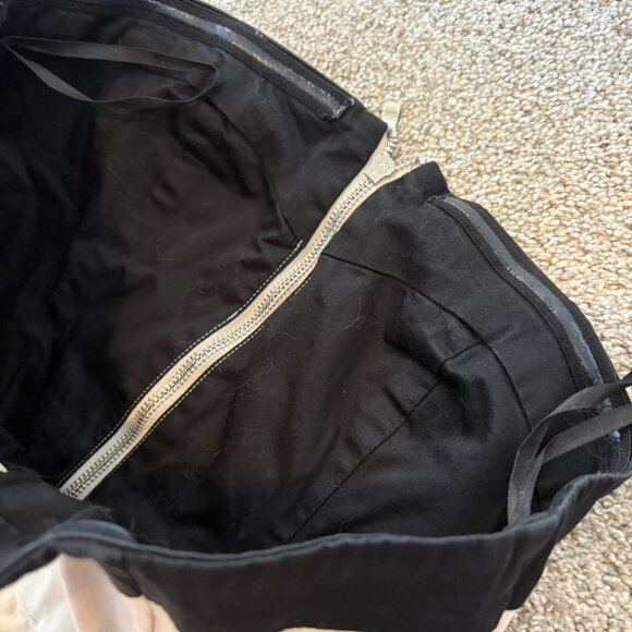 Kensie Strapless Mini Dress Y2K 90s tan black Zipper Front Pockets Size 6 - Picture 8 of 14